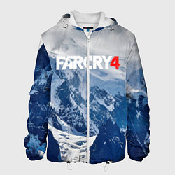 Куртка с капюшоном мужская FARCRY 4 S, цвет: 3D-белый