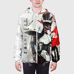 Куртка с капюшоном мужская DESTINY, TITAN, цвет: 3D-белый — фото 2