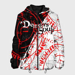 Куртка с капюшоном мужская DEMONS SOULS, цвет: 3D-черный