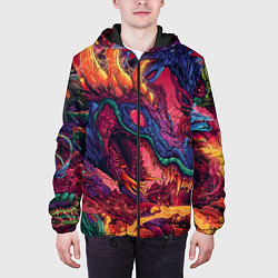 Куртка с капюшоном мужская HYPER BEAST, цвет: 3D-черный — фото 2