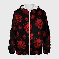 Мужская куртка Samurai pattern - красный