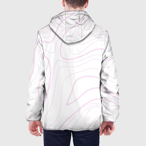 Мужская куртка Моб Психо 100 / 3D-Белый – фото 4