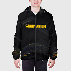 Куртка с капюшоном мужская SURVARIUM STALKER, цвет: 3D-черный — фото 2