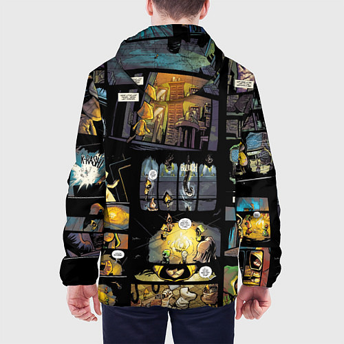 Мужская куртка LITTLE NIGHTMARES / 3D-Черный – фото 4