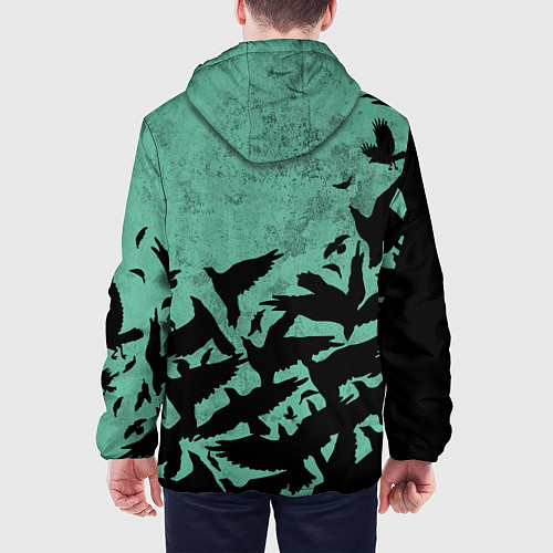 Мужская куртка DEMON SLAYER KIMETSU NO YAIBA / 3D-Белый – фото 4