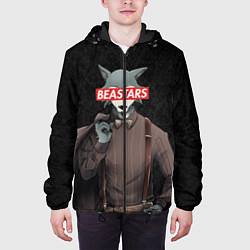 Куртка с капюшоном мужская BEASTARS, цвет: 3D-черный — фото 2
