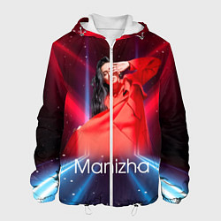 Куртка с капюшоном мужская Манижа Manizha, цвет: 3D-белый