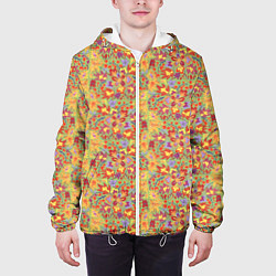 Куртка с капюшоном мужская Волшебный лес, цвет: 3D-белый — фото 2