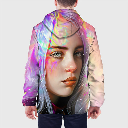 Мужская куртка Billie Eilish / 3D-Белый – фото 4