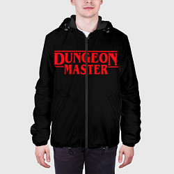 Куртка с капюшоном мужская Stranger Dungeon Master, цвет: 3D-черный — фото 2