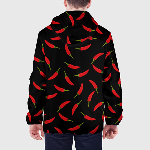 Мужская куртка Chili peppers / 3D-Белый – фото 4