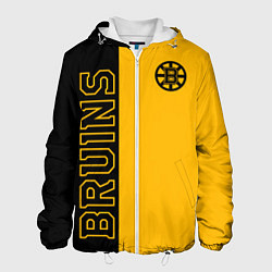 Куртка с капюшоном мужская NHL BOSTON BRUINS, цвет: 3D-белый