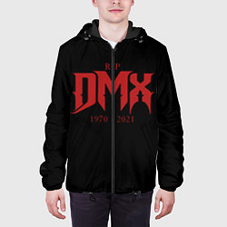Куртка с капюшоном мужская DMX RIP 1970-2021, цвет: 3D-черный — фото 2