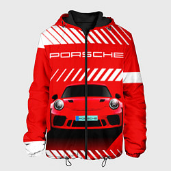 Мужская куртка PORSCHE ПОРШЕ RED STYLE