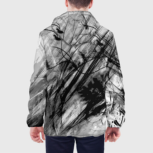 Мужская куртка DARK SOULS ТЁМНЫЙ МИР / 3D-Белый – фото 4