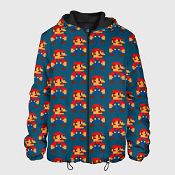 Куртка с капюшоном мужская Марио, цвет: 3D-черный