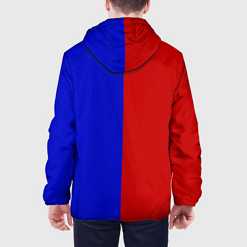 Мужская куртка Красно-синий / 3D-Белый – фото 4
