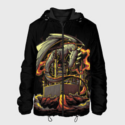 Мужская куртка БИТВА С ДРАКОНОМ
