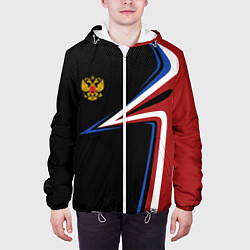 Куртка с капюшоном мужская РОССИЯ RUSSIA UNIFORM, цвет: 3D-белый — фото 2