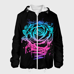 Мужская куртка Неоновая Роза Neon Rose