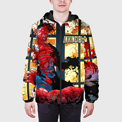 Куртка с капюшоном мужская Неуязвимый Invincible, цвет: 3D-черный — фото 2