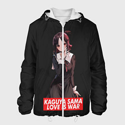 Куртка с капюшоном мужская Kaguya-sama: Love Is War, цвет: 3D-белый