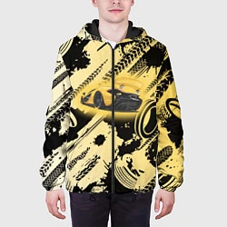Куртка с капюшоном мужская Drift, цвет: 3D-черный — фото 2