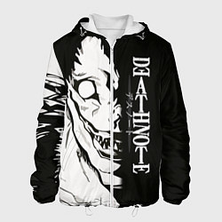 Куртка с капюшоном мужская Персонаж Рюк Death Note, цвет: 3D-белый