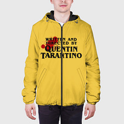 Куртка с капюшоном мужская Quentin Tarantino, цвет: 3D-черный — фото 2