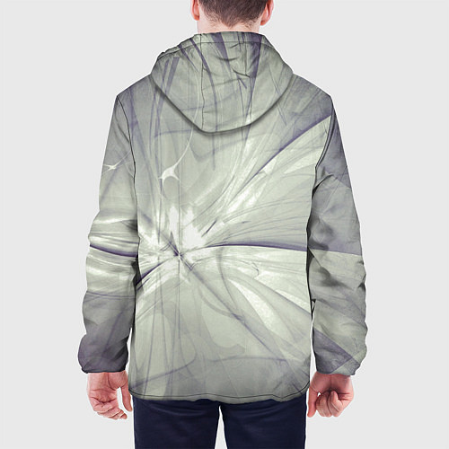 Мужская куртка Одуванчики / 3D-Белый – фото 4