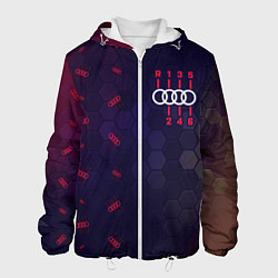 Мужская куртка Audi - Gearbox - Hexagon Pattern