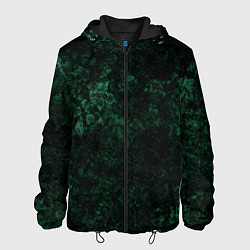 Мужская куртка Темно-зеленый мраморный узор