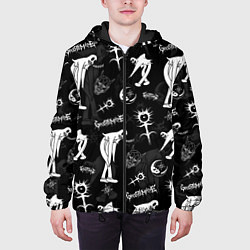 Куртка с капюшоном мужская Ghostemane, цвет: 3D-черный — фото 2