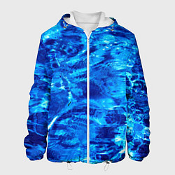 Мужская куртка Голубая Вода Текстура