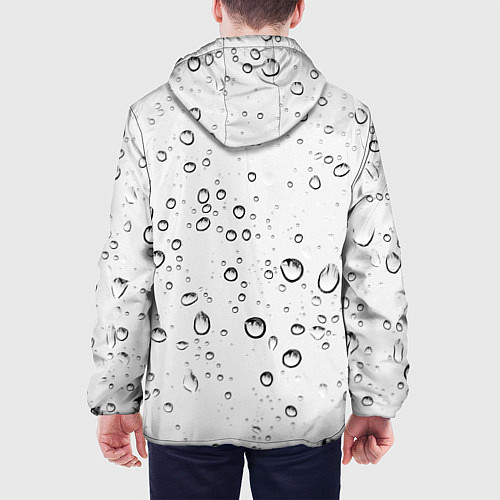 Мужская куртка Утренний дождь / 3D-Белый – фото 4
