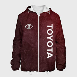 Мужская куртка TOYOTA RED GRUNGE