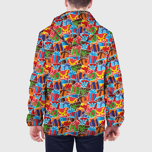Мужская куртка Подарки на Праздник / 3D-Черный – фото 4