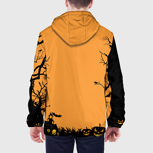 Мужская куртка Orange Halloween TRD / 3D-Белый – фото 4