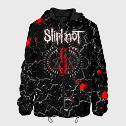Куртка с капюшоном мужская Slipknot Rock Слипкнот Музыка Рок Гранж, цвет: 3D-черный