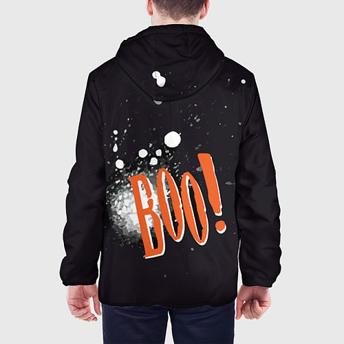 Мужская куртка Шарик-пугайка черный, полиэстер / 3D-Черный – фото 4