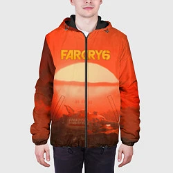 Куртка с капюшоном мужская Far Cry 6 - Libertad, цвет: 3D-черный — фото 2