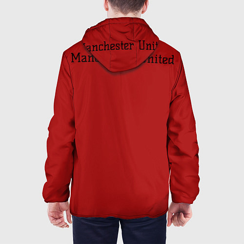 Мужская куртка Manchester United F C / 3D-Белый – фото 4