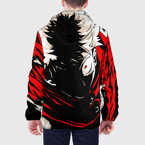 Мужская куртка Юджи Итадори злой Магическая битва / 3D-Черный – фото 4