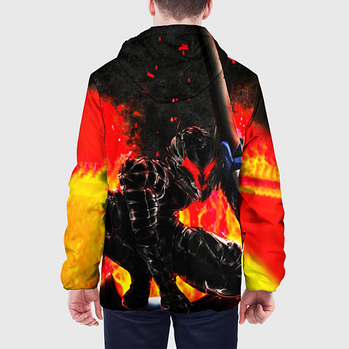 Мужская куртка БЕРСЕРК ОГНЕННЫЙ BERSERK / 3D-Белый – фото 4