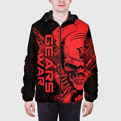 Куртка с капюшоном мужская Gears 5 - Gears of War, цвет: 3D-черный — фото 2