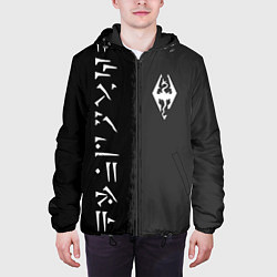 Куртка с капюшоном мужская THE ELDER SCROLLS SKYRIM FUS RO DAH, цвет: 3D-черный — фото 2