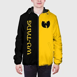 Куртка с капюшоном мужская WU-TANG CLAN ЧЁРНО ЖЁЛТЫЙ, цвет: 3D-черный — фото 2
