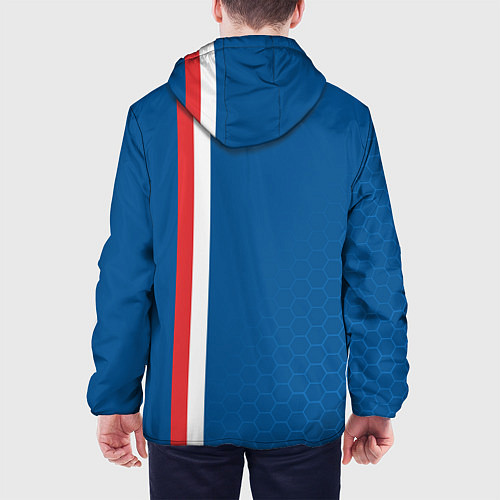 Мужская куртка PSG SPORT STRIPES UNIFORM / 3D-Белый – фото 4