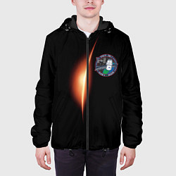 Куртка с капюшоном мужская ИВАН МАСКОВ МЕНЯЕТ ПРОФЕССИЮ, цвет: 3D-черный — фото 2
