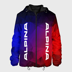 Мужская куртка Alpina RED BLUE